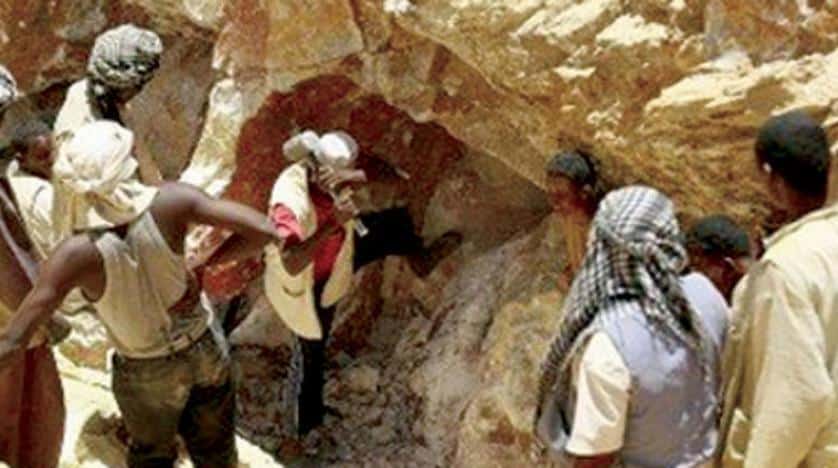 أحد مناجم الذهب في السودان