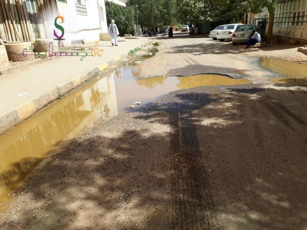 صور صادمة لصرف صحي مستشفي بحري التعليمي