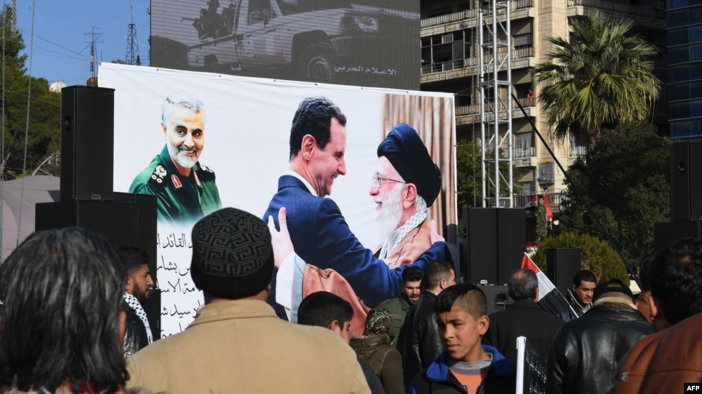 ساحة سعد الله الجابري في مدينة حلب شمال سوريا في 7 يناير 2020