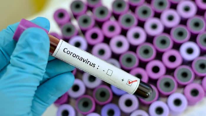 Virus Corona Positive Test