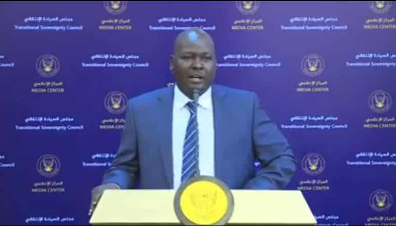 السيد استيفن امين ارنو وزير الدولة بوزارة العمل والتنمية الاجتماعية