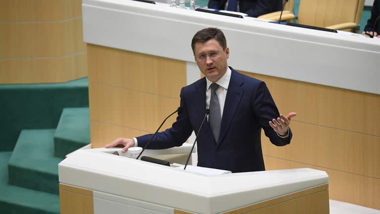 وزير الطاقة الروسي، ألكسندر نوفاك - سبوتنيك