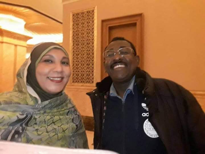 طه الحسين وزوجة المتهم السابقة منى علي