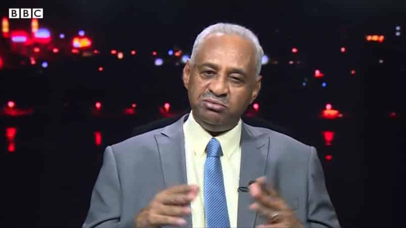 وزير الإعلام السوداني فيصل محمد صالح - بي بي سي عربية