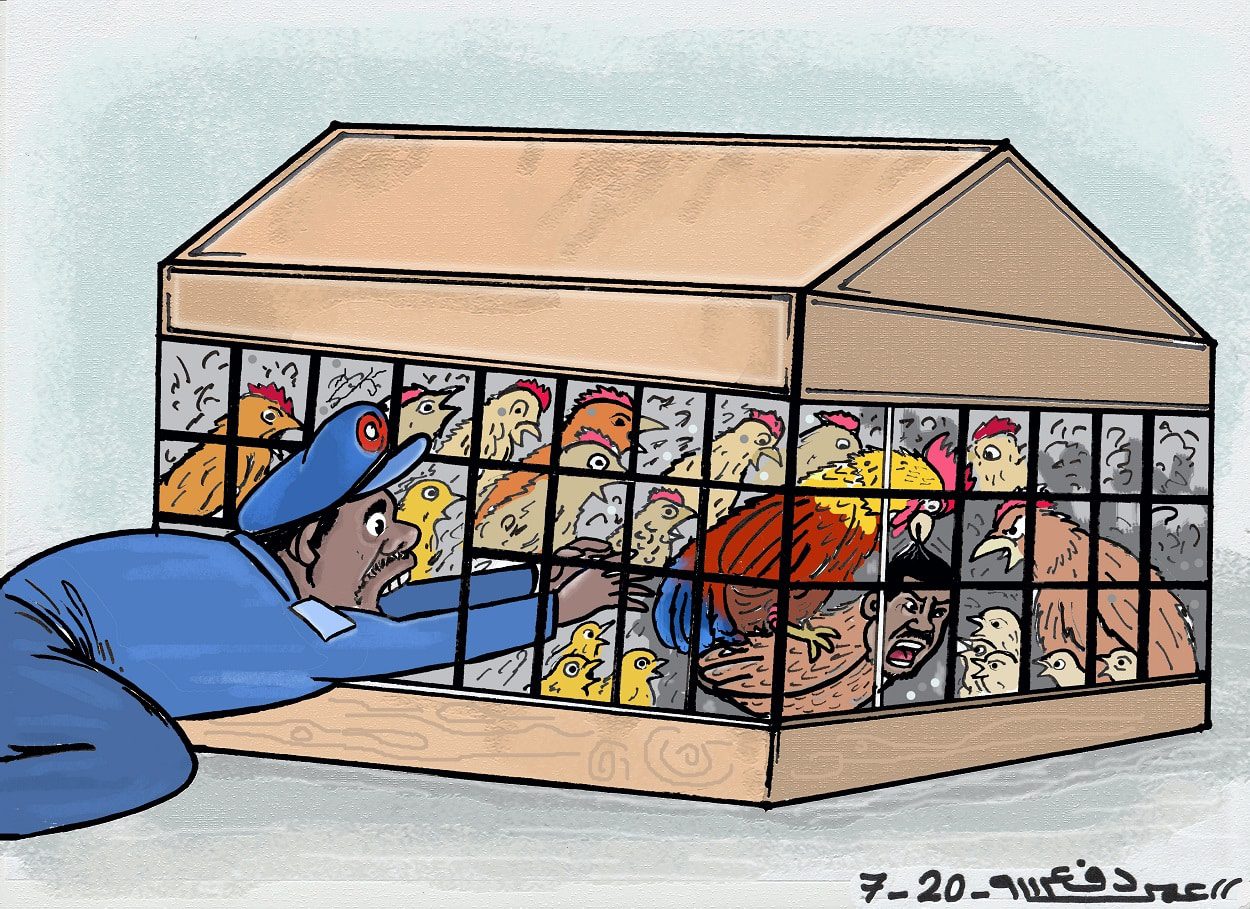 أنس عمر ... كاريكاتير عمر دفع الله