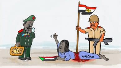 حلايب ... كاريكاتير عمر دفع الله
