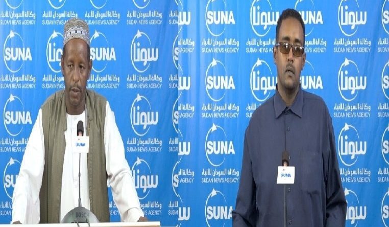 جانب من المؤتمر الصحفي لقوى الحرية والتغيير بولاية كسلا