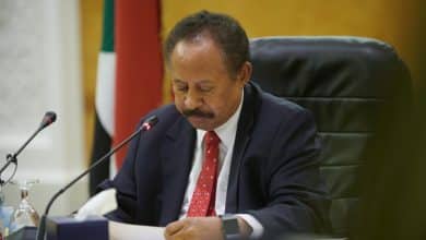 الدكتور عبدالله حمدوك رئيس الوزراء