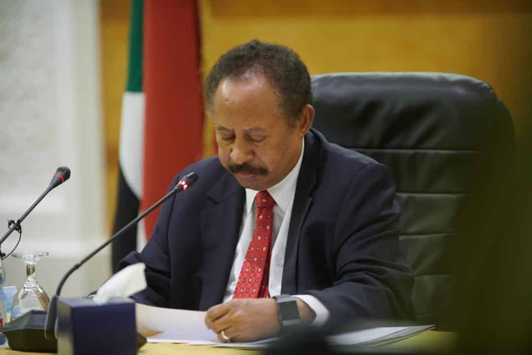 الدكتور عبدالله حمدوك رئيس الوزراء