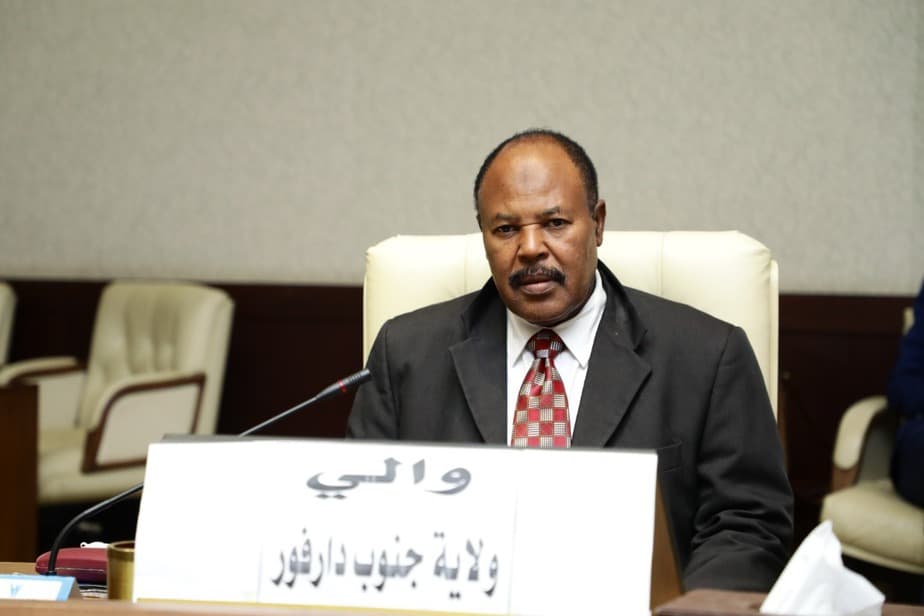 والي جنوب دارفور موسى مهدي