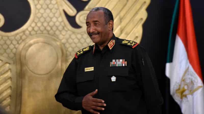 رئيس مجلس السيادة السوداني عبد الفتاح البرهان AFP