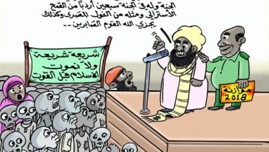 ميزانية الركابي ... كاريكاتير عمر دفع الله