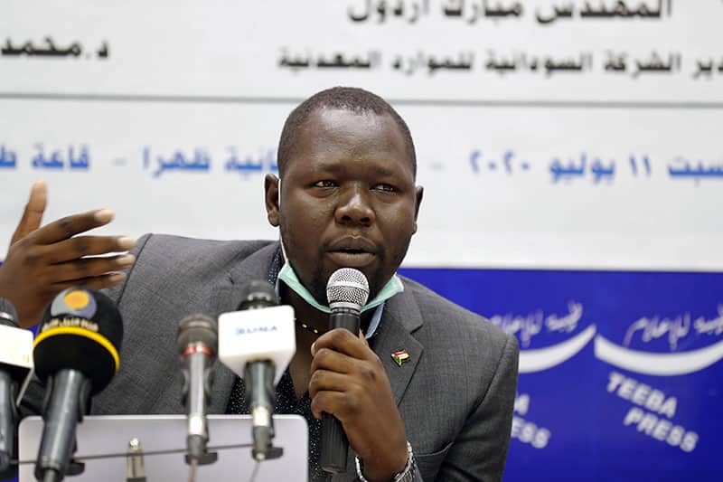 مدير الشركة السودانية للموارد المعدنية مبارك أردول