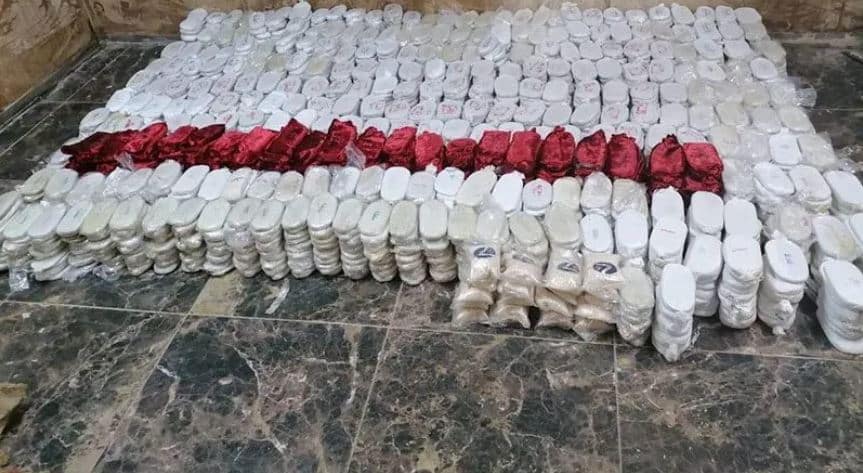 السلطات المصرية تضبط شحنة مخدرات جديدة قادمة من سوريا