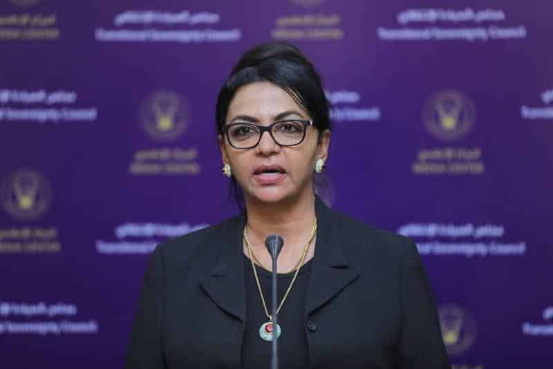 وزيرة المالية د. هبة محمد علي أحمد