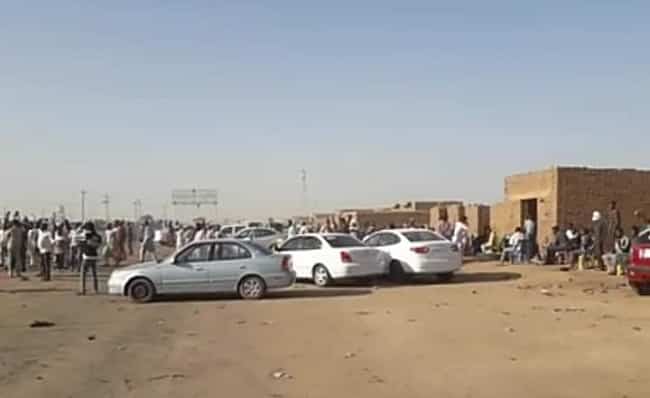 تظاهرة لأصحاب سيارات البوكو حرام