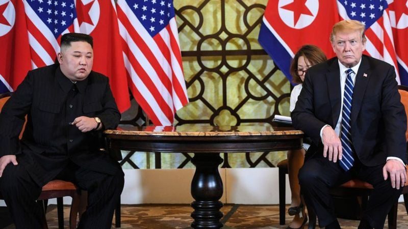 القمة في هانوي في فبراير/ شباط 2019 لم تمض كما كان مخططاً لها Getty Images