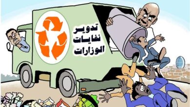 تدوير النفايات - كاريكاتير ود أبو