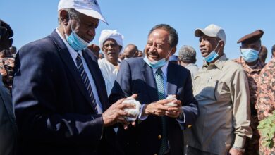 حمدوك في زيارة إلى مشروع الجزيرة
