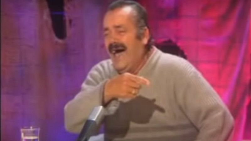 ضحكة خوان بورخا حظيت بملايين المشاهدات عبر الإنترنت