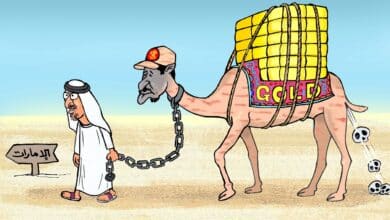 الإمارات العربية والدعم السريع ... كاريكاتير عمر دفع الله