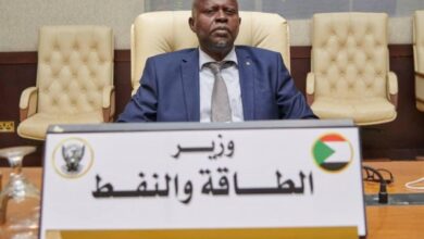 وزير الطاقة والنفط السوداني، جادين علي عبيد