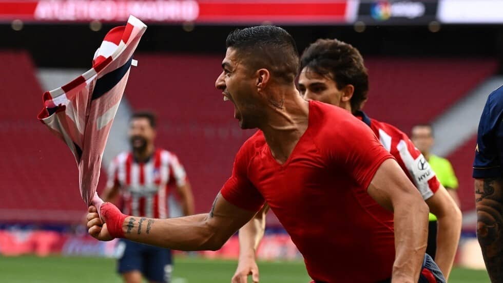 لويس سواريز يحرز هدف الليغا لصالح اتليتكو مدريد