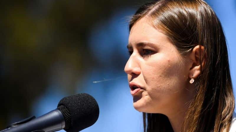 بريتاني هيجينز حظيت بثناء نشطاء حقوقيين نظرا لشجاعتها