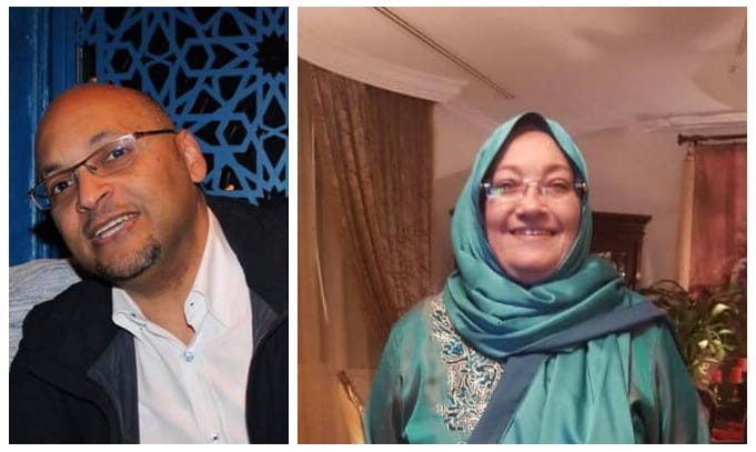 الدكتور مجدي أحمد الرشيد، ووالدته