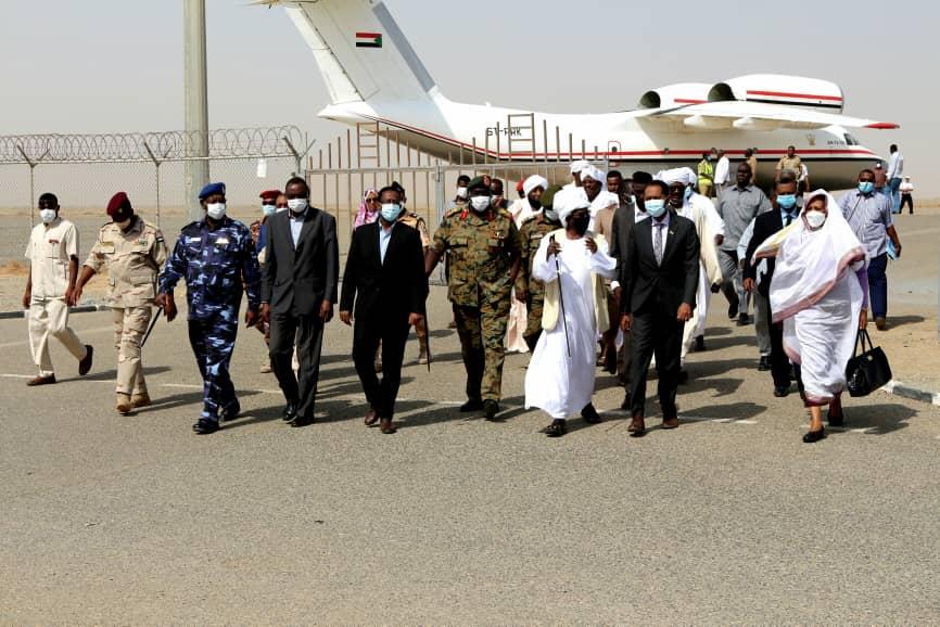 وفد حكومي وزاري يصل الى مدينة بورتسودان عاصمة ولاية البحر الأحمر
