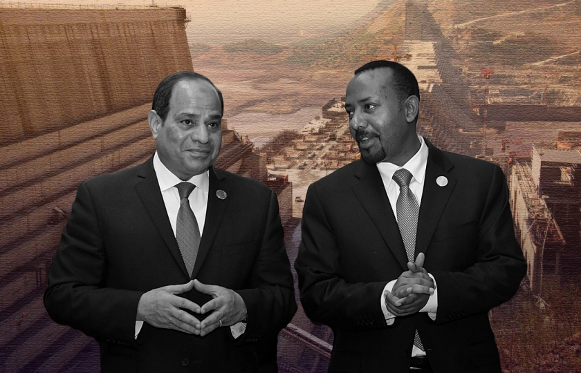 الرئيس المصري عبد الفتاج السيسي ورئيس الوزراء الإثيوبي آبي أحمد/عربي بوست