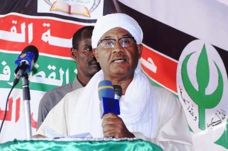 الأمين العام لحزب الأمة القومي الواثق البرير