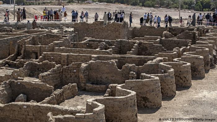 المدينة الذهبية المفقودة في الأقصر