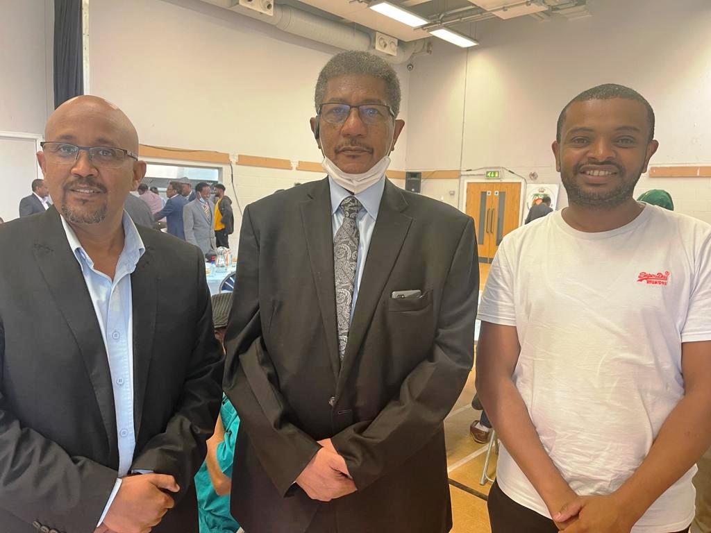 إحتفال الجالية النوبية القومي ببريطانيا بتكريم ووداع الأستاذ راشد سيد أحمد