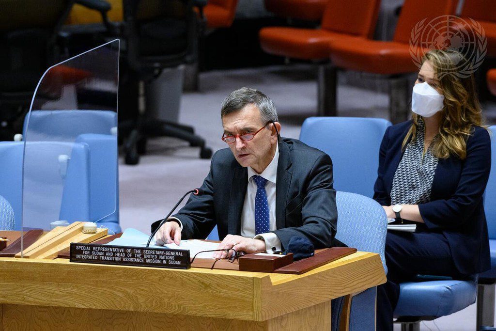 الممثل الخاص للأمين العام للأمم المتحدة إلى السودان فولكر بيرتس