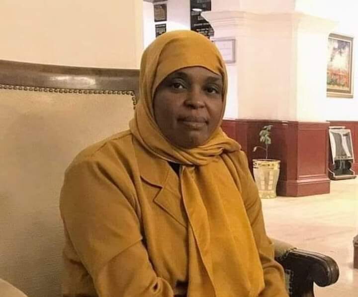 الدكتورة آمنة المكي، والي نهر النيل