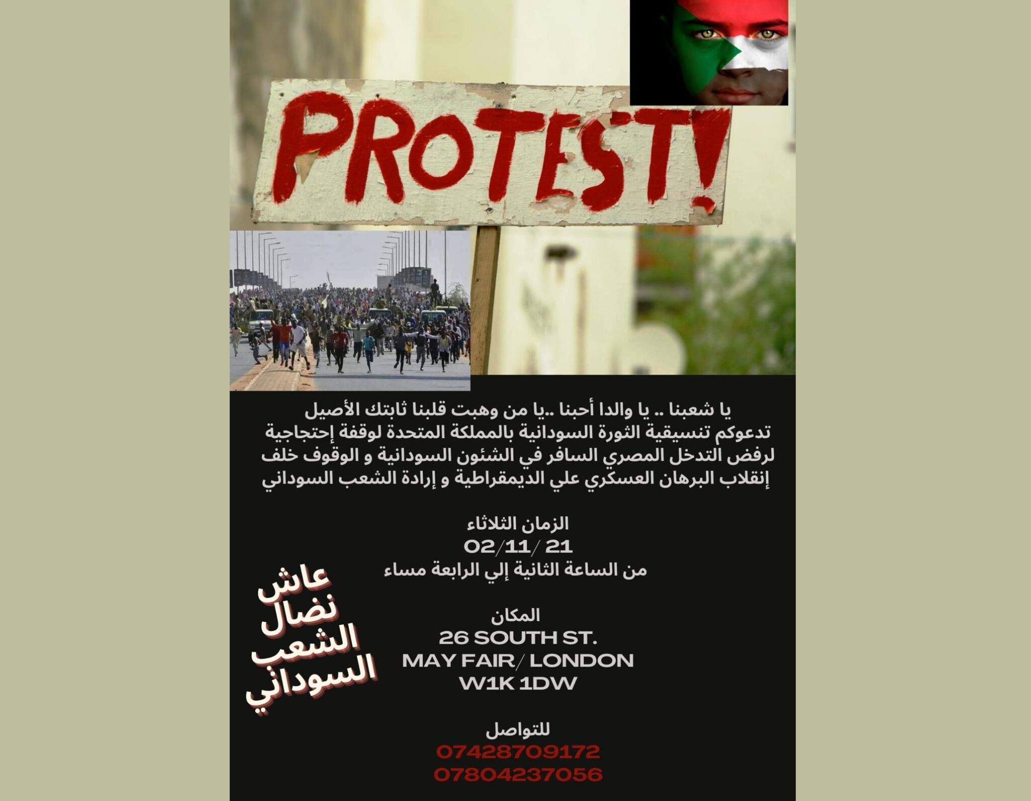 مليونية 2 نوفمبر في لندن