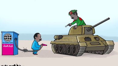 أزمة انقلاب البرهان ... كاريكاتير عمر دفع الله