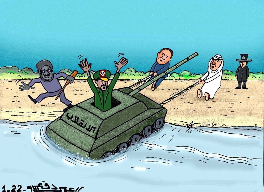 انقلاب البرهان حميدتي 25 أكتوبر 2021 ... كاريكاتير عمر دفع الله