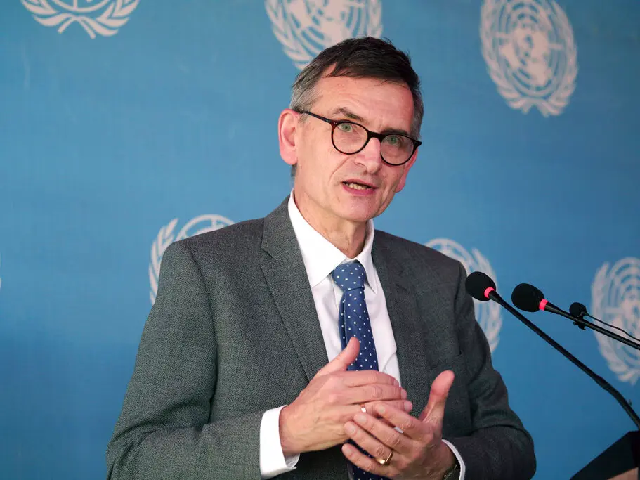 الممثل الخاص للأمين العام للأمم المتحدة إلى السودان فولكر بيرتس