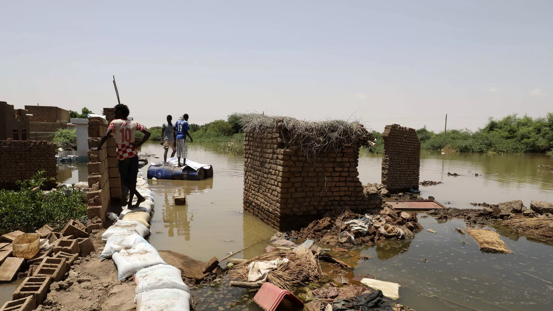 كارثة السيول في السودان