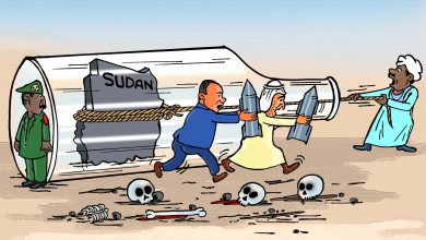 التدخلات الإقليمية في الشأن السوداني ... كاريكاتير عمر دفع الله