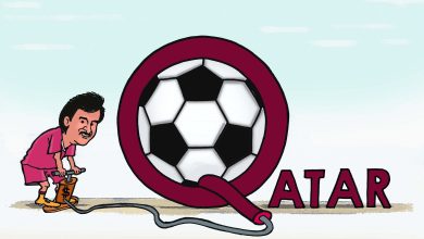 كأس العالم، قطر 2022 ... كاريكاتير عمر دفع الله