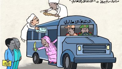 الاتفاق الاطاري ... كاريكاتير عمر دفع الله