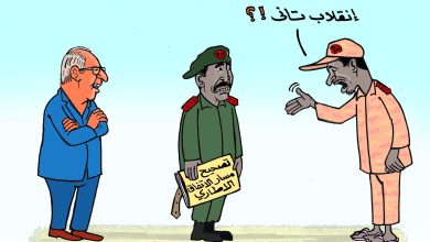 المخابرات المصرية ... كاريكاتير عمر دفع الله