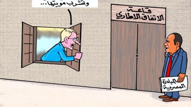 المبادرة المصرية ... كاريكاتير عمر دفع الله