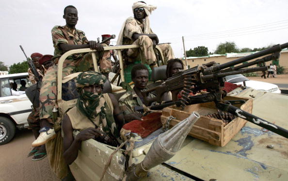 مقاتلون من جيش تحرير السودان، 2008، شمال دارفور (أشرف شاذلي/فرانس برس)