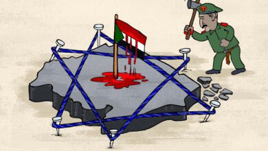 التطبيع مع اسرائيل ... كاريكاتير عمر دفع الله