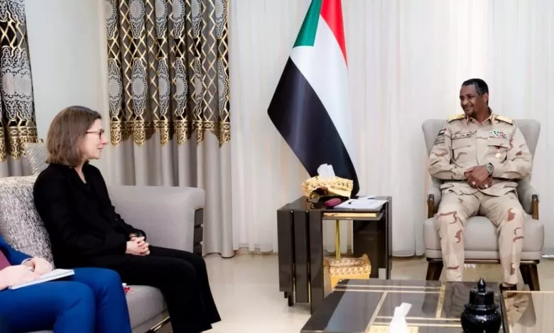 حميدتي مع الاتحاد الأوروبي