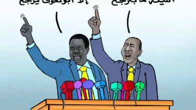 مجموعة-اعتصام-القصر--كاريكاتير-عمر-دفع-الله